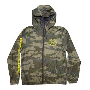 Twenty One Pilots Bandito Tour Camo Windbreaker Jacket Small Independent Trading